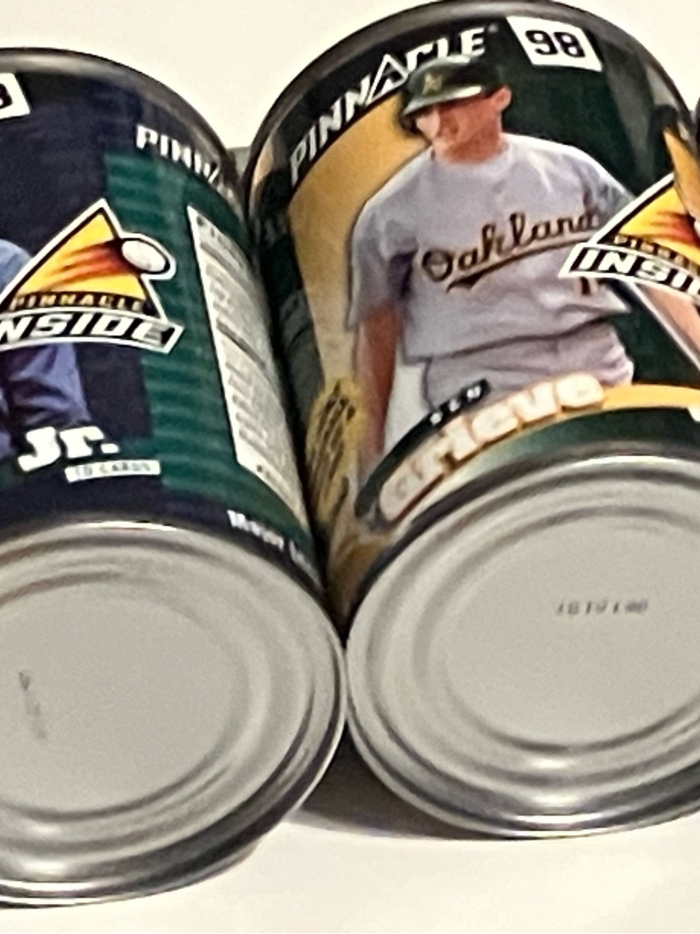 Set of Collectible Soup/Stew Cans with Sports Graphics baseball cards in cans - Picture 14 of 14